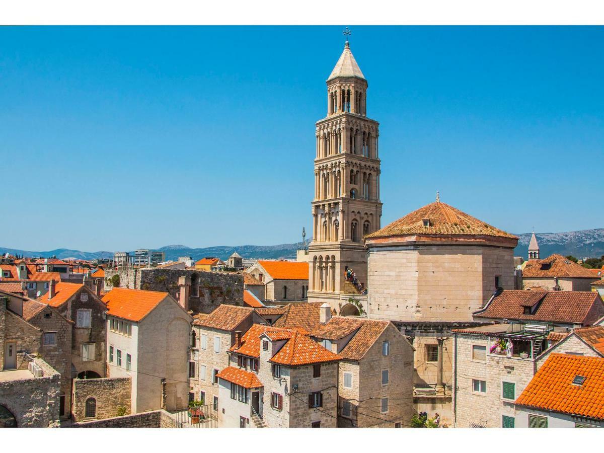 Terazza Grande In Diocletian Tower Appartement Split Buitenkant foto