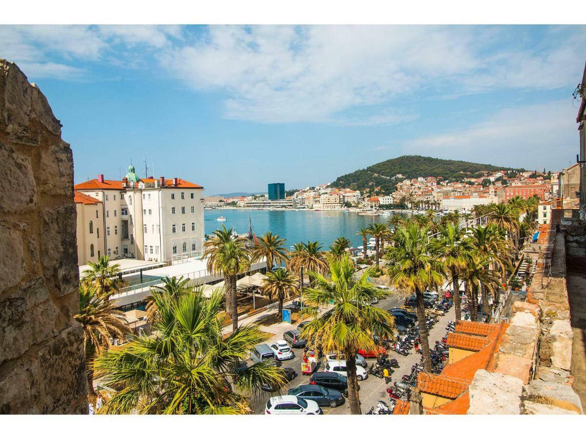 Terazza Grande In Diocletian Tower Appartement Split Buitenkant foto