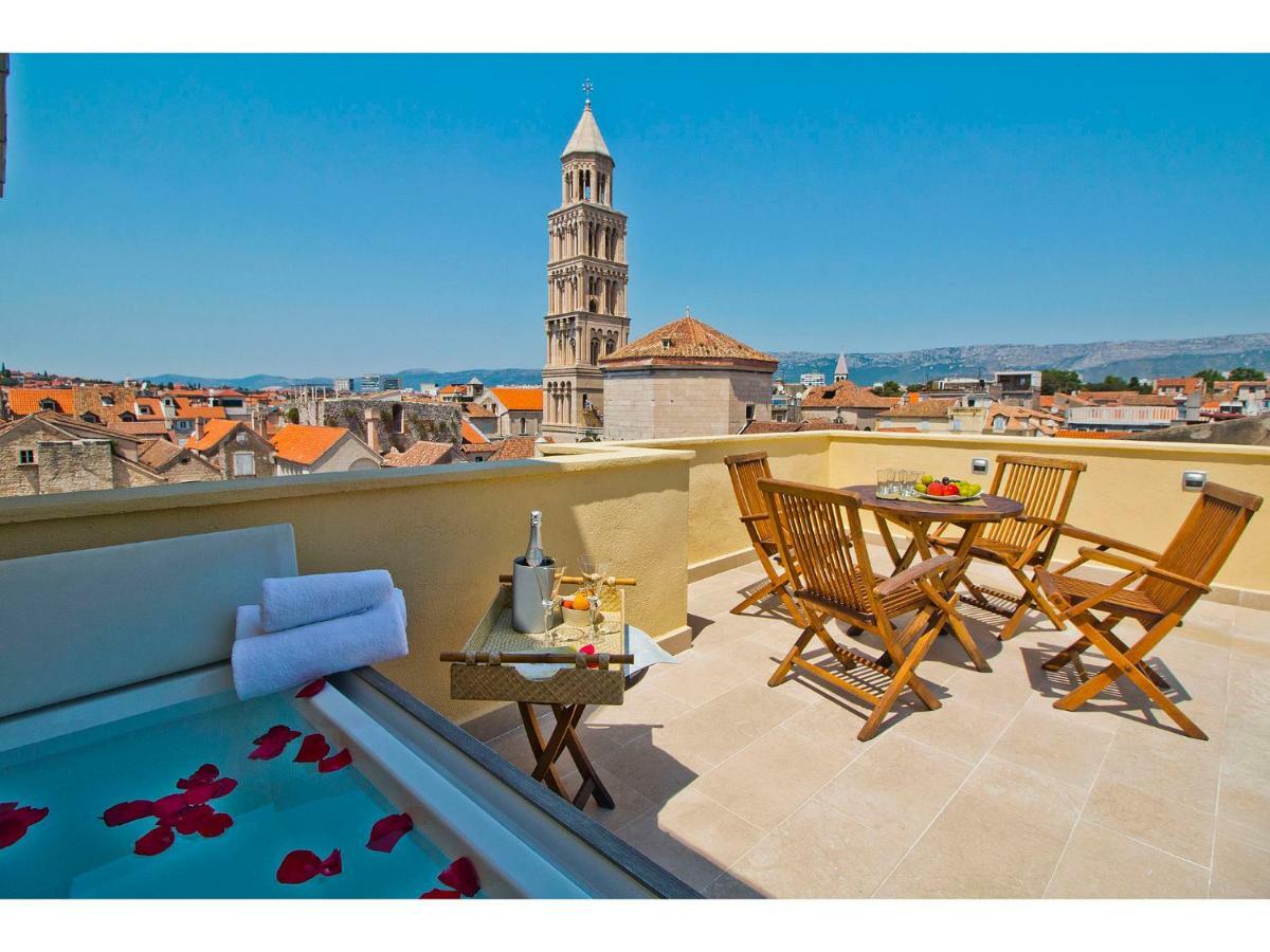 Terazza Grande In Diocletian Tower Appartement Split Buitenkant foto