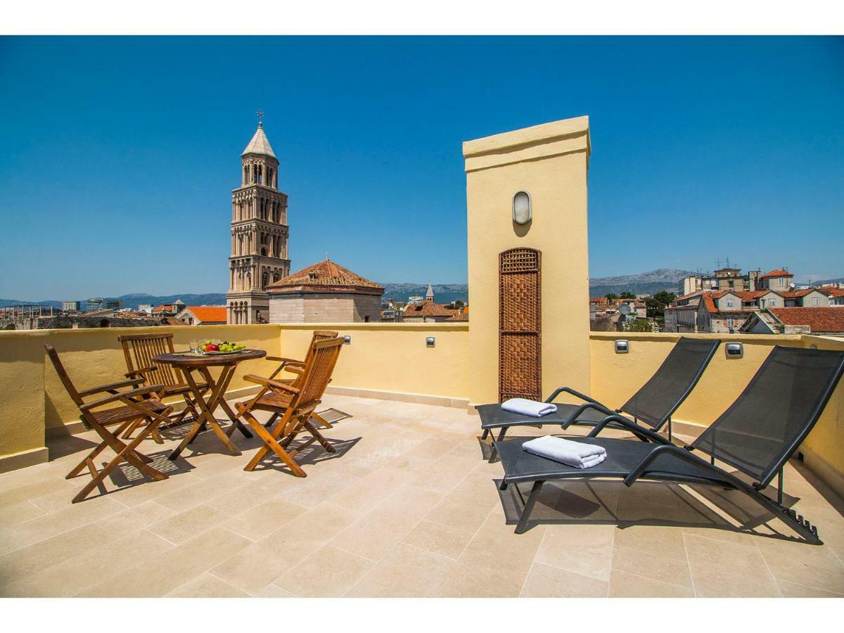 Terazza Grande In Diocletian Tower Appartement Split Buitenkant foto