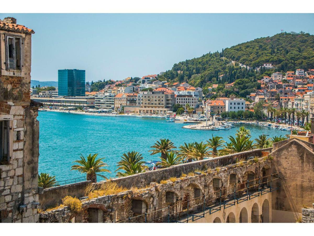 Terazza Grande In Diocletian Tower Appartement Split Buitenkant foto