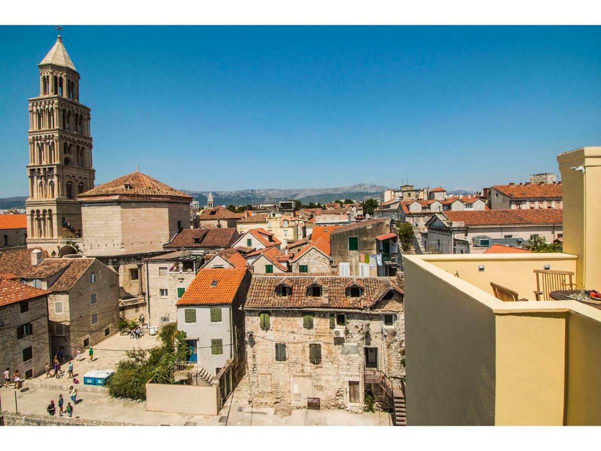 Terazza Grande In Diocletian Tower Appartement Split Buitenkant foto