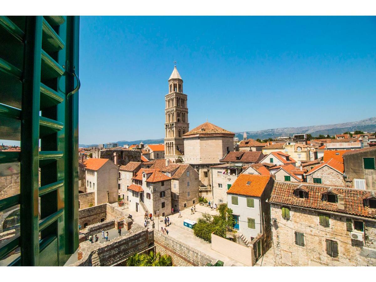 Terazza Grande In Diocletian Tower Appartement Split Buitenkant foto